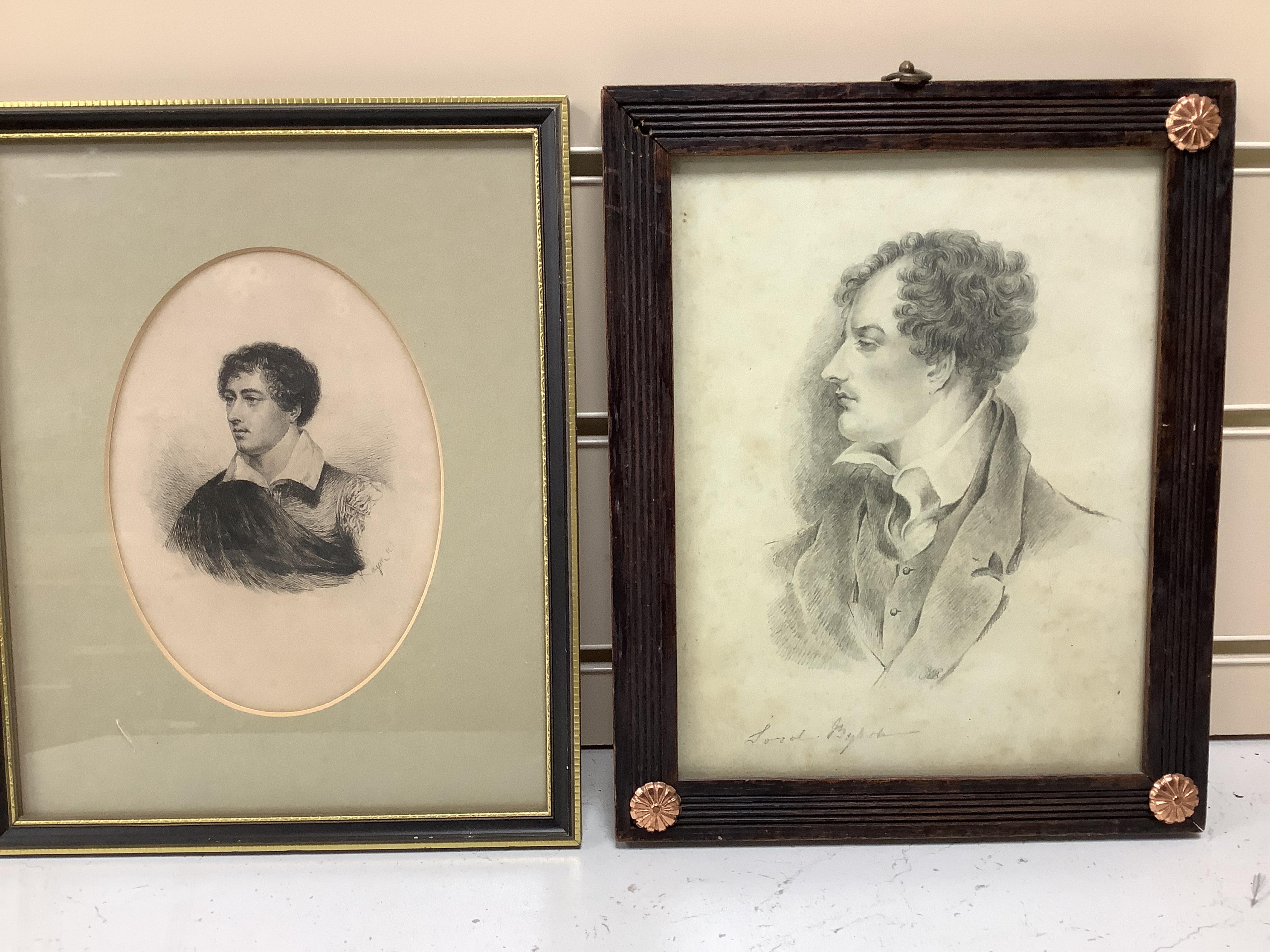 An extensive collection of mostly 19th century prints and decorative wares all relating to Lord Byron